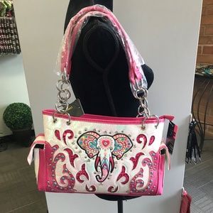 Concealed Carry Purse handbag with matching wallet